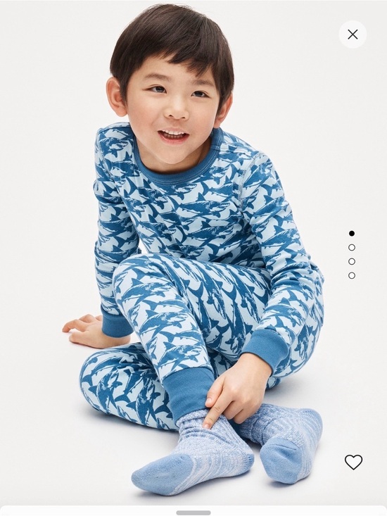 Crewcuts Other - Crewcuts Blue Shark-Print Kids Pajama Set